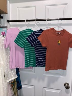 Target Four (4) Shrink- Shirt Set